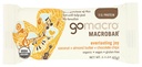 GoMacro MacroBar, Organik Vegan Protein Bar, Coconut, Almond Butter + Chocolate Chips, 2.3 Ounce