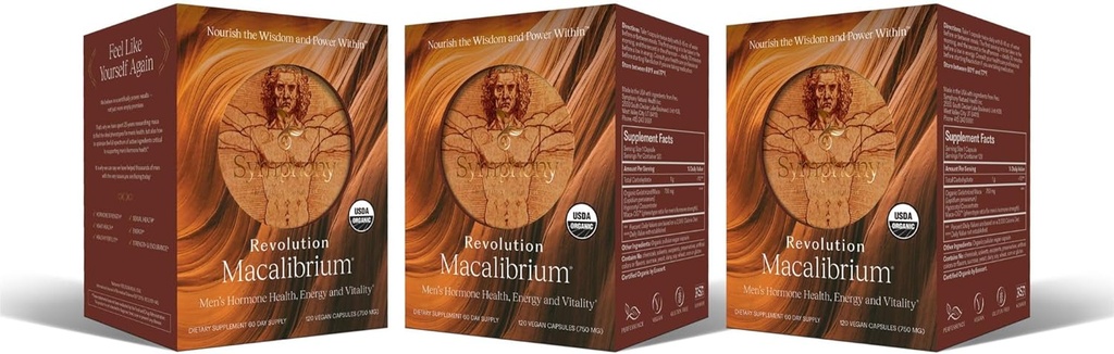 Devrim Macalibrium - Doğal Yoğun Gelatinized Maca Supplement Erkeklerin Hormon Sağlığı, Enerji, Güçlü, Güç ve Reproductive Health (3)