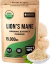 Numami Organik Aslanlar Mane Mushroom Extract Toz | Yüksek Potency için Çift Ekstraksiyon | Günlük Çay Kahvesinde Kolay Engelliler veya Bilişsel Fonksiyonları Geliştirmek için Kolay Engelliler