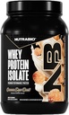 NutraBio 100% Whey proteini Isolate protein Toz, 25g proteini Full Deri, Non-GMO, Soy & Gluten Free, Low Carb, Low Calorie Whey Protein Toz, Cinnamon Sugar Donut, 2 Lbs