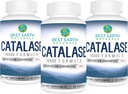 Best Earth Naturals Catalase Supplement 10.000 with Saw Palmetto, Biotin, Fo-Ti, PABA - Hair Supplements for Strong Hair - 180 Capsules - Pack of 3 (90-Day Supply)