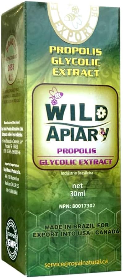 Brezilyalı Green Propolis Sıvı Glycolic (Non-Alcoholic) 30 ml (1 Şişe)