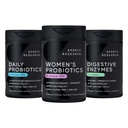 Spor Araştırmaları All Vegan: Prebiyotiks (60 Milyar CFU), Probiyotiks & Ginger (Plant Temel) & Women's Probiyotiks with Prebiyotiks (65 Milyar CFU)
