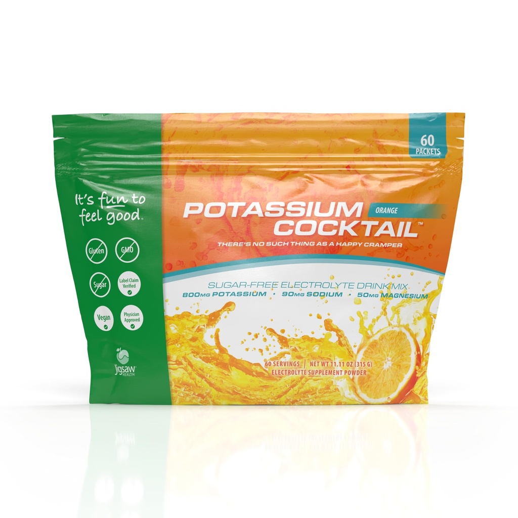 Jigsaw Health Pyum Cocktail | Eski Pickleball Cocktail | Orange Flavor | 60 Hizmet (Paketler)