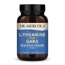 Dr. Mercola L-Theanine Plus GABA, 60 Capsules, Non-GMO, Gluten Free, Soy Free,