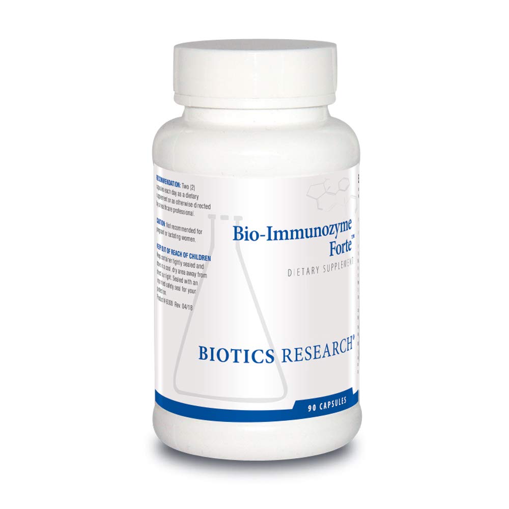 Biotics Research Bio Immunozyme Forte Multivitamin/Mineral to Support Normal, Healthy Immune Function, Echinacea, Cayenne Pepper, Lactobacillus acidophilus, Probiotics, Amino Acids 90 Κάψουλες