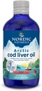 Nordic Naturals Arctic Cod Liver Oil, Φράουλα - 8 oz - 1060 mg Σύνολο Omega-3s με EPA & DHA - Heart & Brain Health, Healthy Immunity, Συνολική ευεξία - Μη ΓΤΟ - 48 Υπηρεσίες