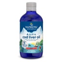 Nordic Naturals Arctic Cod Liver Oil, Strawberry - 8 oz - 1060 mg Total Omega-3s with EPA & DHA - Heart & Brain Health, Health Immunity, General Wellness - Non-GMO - 48 Servisler