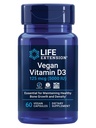 Life Extension Vegan D3, 125 mcg (5000 IU), Algae, yüksek çözünürlük Immune, Bone & Whole-Body Health, Gluten-Free, Non-GMO, 1 Daily, Vegan, 60 Vegan Capsules