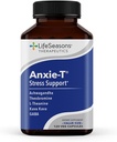 Anxie-T - Strress Relief Supplement - Υποστηρίζει Mood & Mental Focus - Νιώστε ήρεμοι και χαλαρωμένοι - Ανακουφίζει ένταση & νευρικότητα - Ashwagandha, Kava Kava, GABA & L-Theanine - 120 Κάψουλες