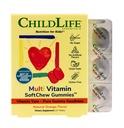 ÇOCUKLIFE ESSENTIALS Kids Multivitamin SoftChew Gummies - Çocuklar Vitaminleri, Çocuklar için Multivitamin Gummies, Toddler Vitaminleri, Çocuklar Çekilebilir Vitaminler, Sugar Free - Natural Orange, 27 Tabletler