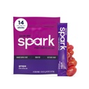 AdvoCare Spark Vitamin & Amino Asit Supplement - Focus & Energy Drink Toz Mix with Vitamin A, B-6, C & E - Ayrıca L-Carnitine & L-Tyrosine - Grape, 14 Stick Packs