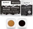 Summit Altitude Hastalık Önleme Patches | Destekler Hızlı Yüksek Altitude Acclimation, Boosts Oksijen Intake, Fights High Altitude Hastaness Belirtileri | 50 Paket