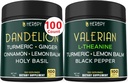 Log 6in1 Dandelion Supplement & 5in1 Valerian Root Supplement