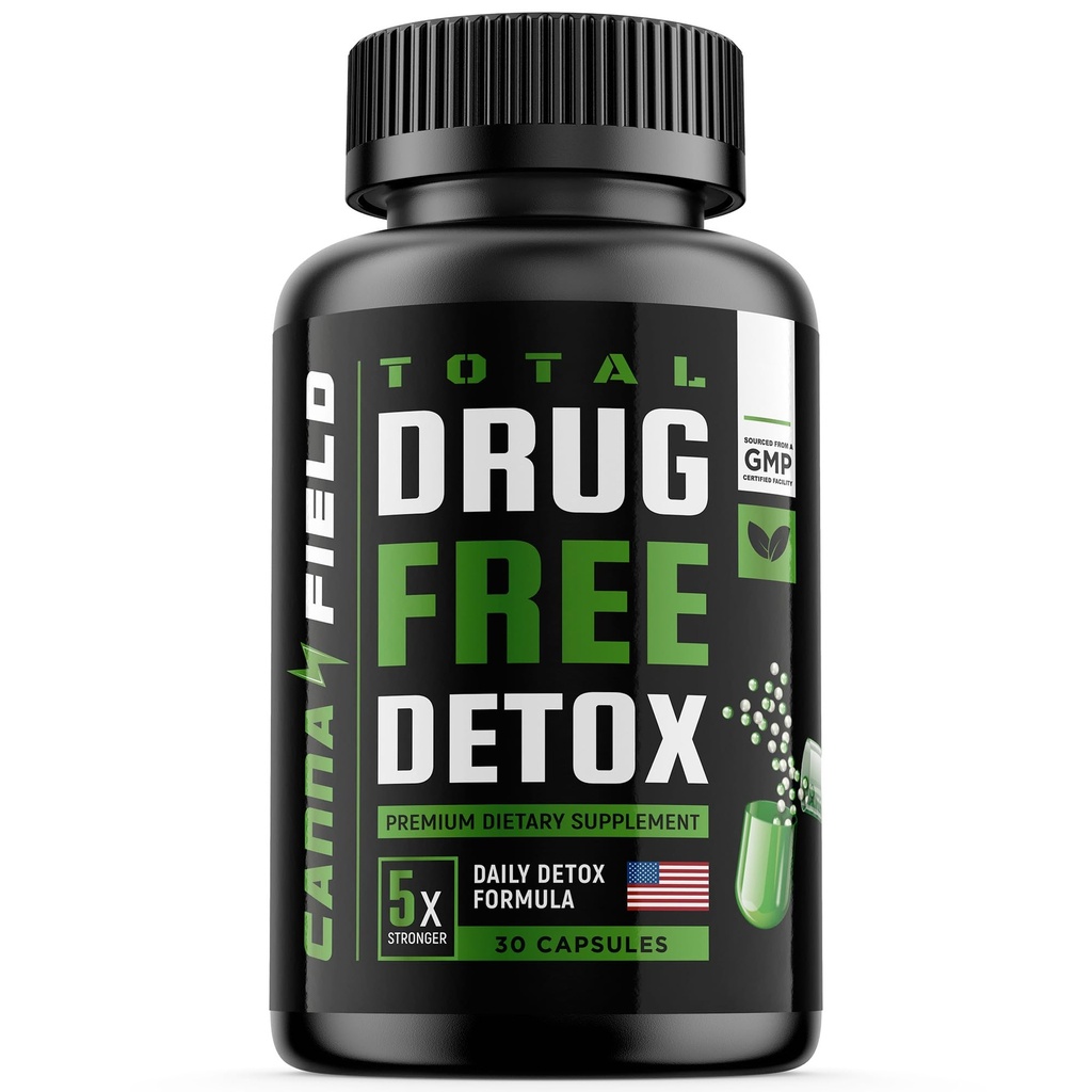 Detox ve Liver Cleanse - ABD Made - 5-Days Natural Toxins Don – En İyi Pills to Pass Test - Premium Detox Supplement - 30 Capsules