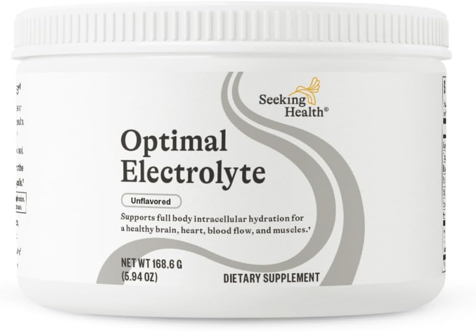 Seeking Health Optimal Electrolyte Toz, Unflavored, Sağlıklı Enerji ve Endurance Desteği, Hydration ve Sağlıklı Kaslar, Vegan ve Vegetarian (30 Hizmetler)*