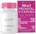 Centurion Labs Premium Prenatal Vitaminler [10 Güçlü Malzemeler] DHA, EPA, Folate ve Vitamin B12, Tüm Doğal Hamilelik Tamamı Fetal Development ve Hamilelik Desteği için, 30 Softgels