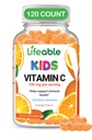 DOCTOR'S FINEST Vitamin C Gummies for Kids - Vegan, GMO Free & Gluten Free - Great Tasting Orange Flavor Pectin Chews - Kids Diyetary Supplement - 250 mg of Vitamin C - 120 Jellies [60 Dos]