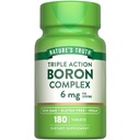 Nature's Truth Triple Action Boron Kompleksi | 6mg | 180 Kont | Vegan, Non-GMO & Gluten Free Mineral Desteği