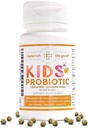 Kids Vegan Probiyotiks, 60 Tiny Pearls - Antibiyotik Recovery - Destek Çocukların Immune & Digestive System - 15x More effective Than Gummies - Sugar Free, Easy to Swallowallow