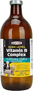 Durvet 063404 High Level Vitamin B Complex Yellow.500Ml