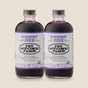 Organik Elderberry Juice 2X 9.3 fl. oz (Yeni)