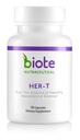 Biote Nutraceuticals - HER-T - Υγιής υποστήριξη ισορροπίας τεστοστερόνης για τις γυναίκες (30 κάψουλες)