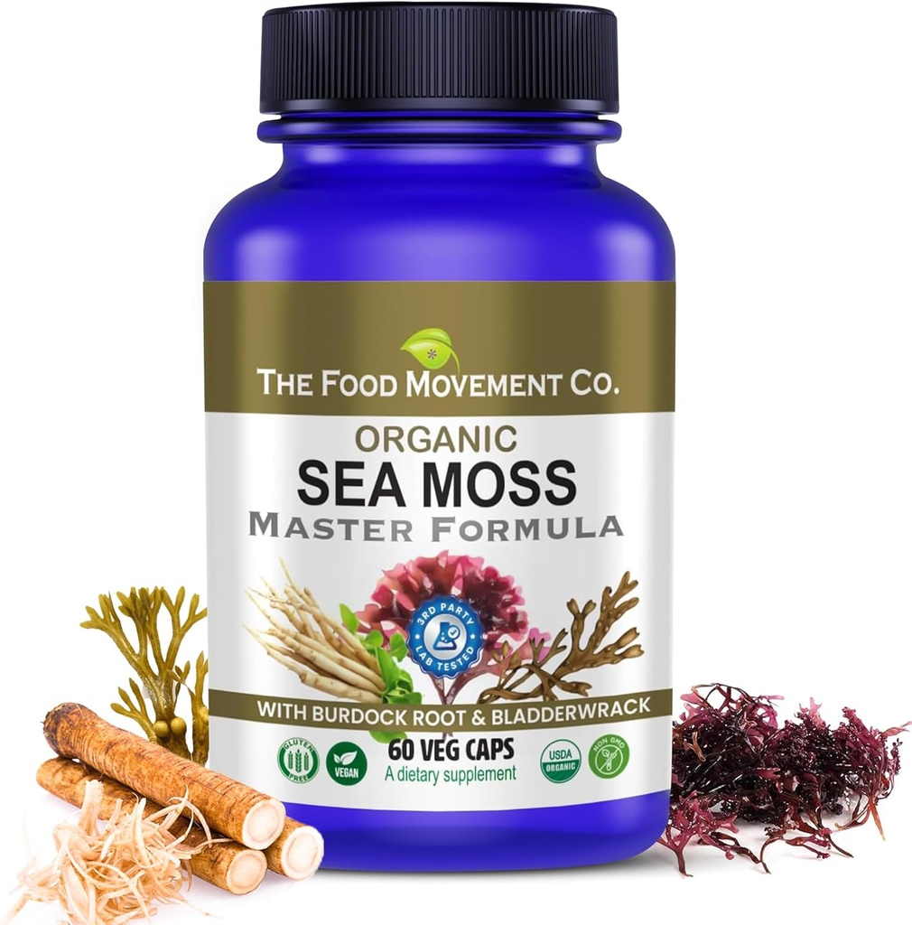 Η ΚΥΚΛΟΦΟΡΙΑ ΤΡΟΦΙΜΩΝ CO. Sea Moss Master Formula με Burdock Root & Bladderwrack για την υγεία των ορνίθων 