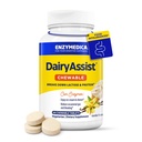 Enzymedica DairyAssist Chewable, 2in-1 Süt, Lactose ve Casein Digestion, Fast-Acting Formula for Gas and Bloating Relief, 60 Chewable Tabletler