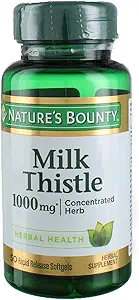 Nature's Bounty Milk Butle 1000 mg Herbal Supplement Softgels - 50 CT
