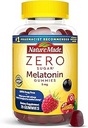 Nature Made Zero Sugar Melatonin 5mg Uyku Gummies for Yetişkinler Ekstra Kuvvet,% 100 Uyuşturucu Ücretsiz Uyku Yardımı, Aspartame Free, 70 Sugar Free Melatonin Gummies, 70 Day Supply