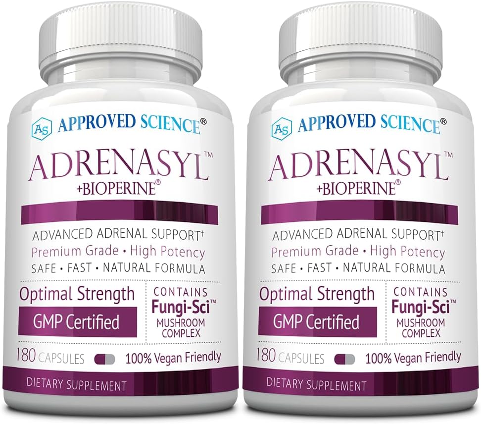 Onaylanmış Bilim Adrenasyl - Adrenal Gland Desteği - 180 Kont - 2 Paket