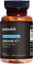 Endur ENDUR-C Vitamin C with Rose HIPS, Supports Collagen Production, Antioxy Protection & Gentle Digestion, Gluten Free, 500 mg (200 Tablet)