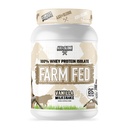 Axe & Sledge Farm Fed 100% Whey proteini | 25g protein | Low Carb, Low Sugar, Gluten Free | Protein Toz for Men and Women | DW | ABD'de Yap | 28 Hizmet, Vanilla Milkshake