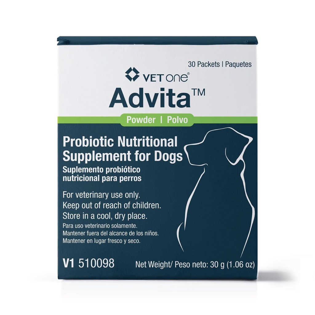 VetOne Advita Probiyotik Beslenme Supplement for Dogs - 30 Packets