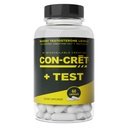 CON-CRET®+ Test, CON-CRET® Patent Kretine HCl Şimdi Testofen®, Boost testosteron Seviyeleri, 60 Capsules