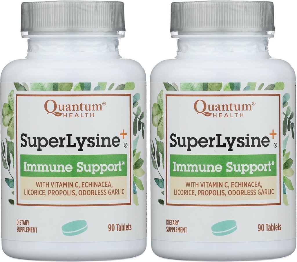 Kuantum Araştırma Super Lysine + Tablet, 0.93 Pounds (Pack of 2)