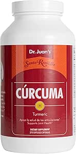 Santo Remedio Turmeric, Ortak Sağlık Destekleri ve Egzersize Yönelik Sağlıklı Inflammatory Yanıt, Gluten Free, Vegetarian, Lactose Free, No Yapay Flavors, 270 Capsules, 90 Hizmetler
