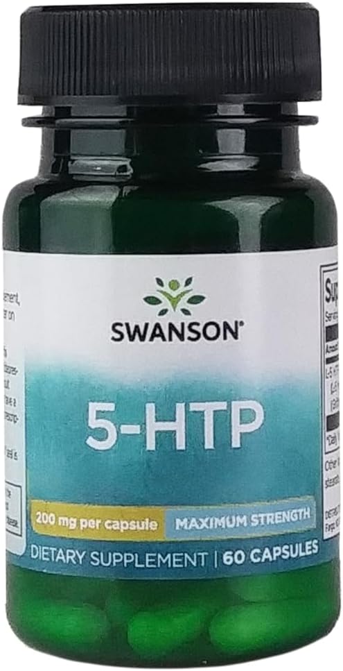 Swanson Ultra Amino Acid Maximum Strength 5-Htp 200 Milligrams 60 Veg Capsules