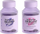 Lemme Sleep & Debloat Sche - Sleep Gummies, bir Uyuşturucu Özgür Gece Yardımı ve Digestive & Gut Health, Probiyotiks & Prebiyotiks - Gluten Free, Gelatin Free, Non-GMO - 60 Ct.