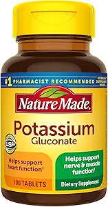 Nature Made P properties Gluconate 550 mg, 100 Tablet (Pack of 2)