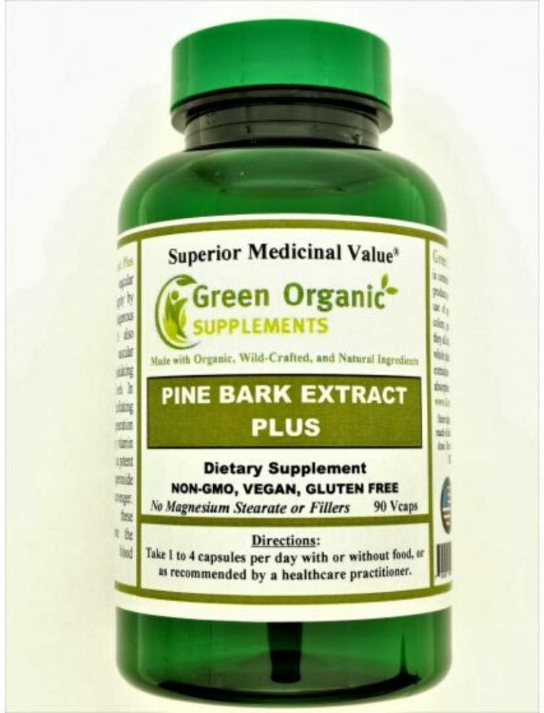Green Organic Supplements Pine Bark, Pycgnogenol (Pazar 1)