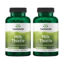 Swanson Süt Butle (Standartized) - Herbal Liver Support Supplement w/% 80 Silymarin - Doğal Formula Genel Sağlık & Wellness - (120 Capsules) (2 Pack)