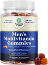 Natures Craft Daily Mens Multivitamins Gummies - Mens Gummy Multivitamins with çinko and Biotin Immune Support Gummies - Potent Vitamins for Energy and Immunity Non-GMO Gluten Free Halal 90 Count