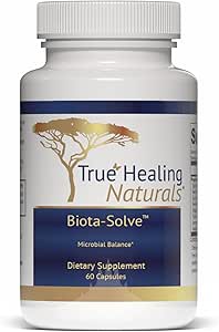 True Healing Naturals - Biota-Solve - Microbial Balance - Provides Balance to A Disrupted Microbiome - 60 Capsules