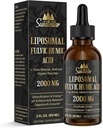 Trace Minerals Electrolytes Drops 2000 MG | Sıvı Liposomal Fulvic Humic Acid Supplement | 85+ Trace Minerals | Hydration | Detoxification | Enerji | pH Denge | Digestion | Immunity | 2 Oz