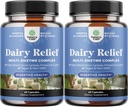 Lactose intolerance Pills 120 Gün Supply - Fast Acting Dairy Digestive Enzymes - Süt Pilleri Digestion, Bloating, Gas and Carb Protein - Lactose intolerance için Tamam