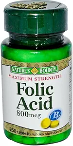 Nb Folic Acid 800mg Size 250ct
