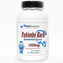 Yohimbe Bark Standartlaştırılmış Ekstraksiyon 1500 mg // 200 Capsules // PureControl Supplements