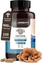 Μακροχρόνια Βοτανικά Βιολογικά Maitake Mushroom Extract Κάψουλες (120) 